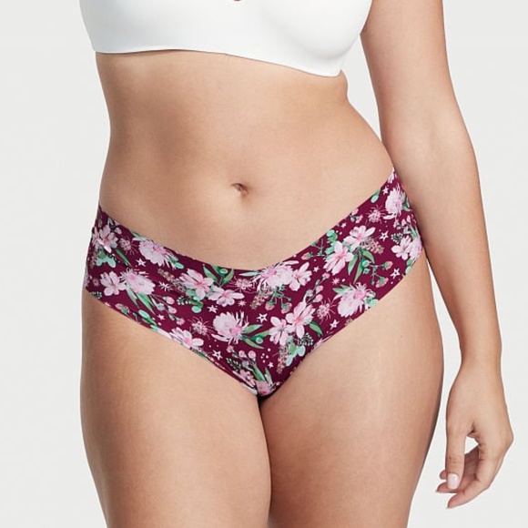 Victoria's Secret No Show Hiphugger Panty Kir Starry Floral Medium NEW - Picture 4 of 6